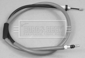 Borg & Beck BKB2882 - Трос, гальмівна система autocars.com.ua