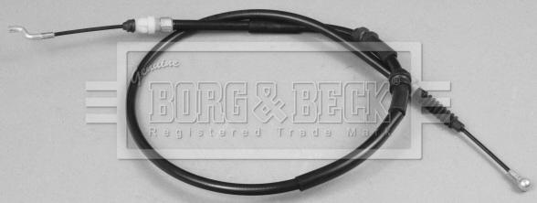Borg & Beck BKB2889 - Тросик, cтояночный тормоз avtokuzovplus.com.ua