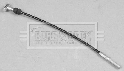 Borg & Beck BKB2890 - Тросик, cтояночный тормоз avtokuzovplus.com.ua
