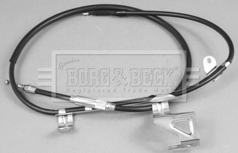 Borg & Beck BKB2893 - Тросик, cтояночный тормоз autodnr.net