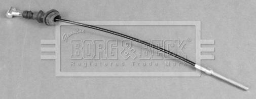 Borg & Beck BKB2894 - Тросик, cтояночный тормоз autodnr.net