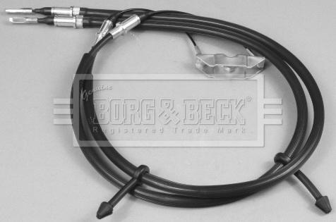 Borg & Beck BKB2895 - Тросик, cтояночный тормоз avtokuzovplus.com.ua