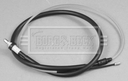 Borg & Beck BKB2903 - Тросик, cтояночный тормоз autodnr.net