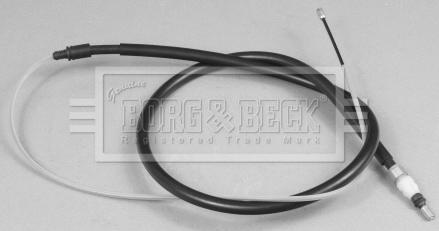 Borg & Beck BKB2904 - Тросик, cтояночный тормоз autodnr.net