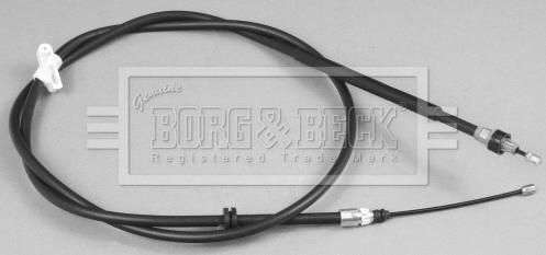 Borg & Beck BKB2908 - Тросик, cтояночный тормоз avtokuzovplus.com.ua