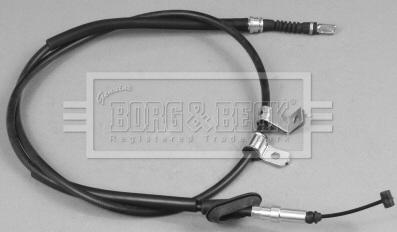 Borg & Beck BKB2909 - Трос, гальмівна система autocars.com.ua