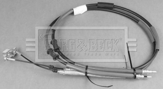 Borg & Beck BKB2915 - Трос, гальмівна система autocars.com.ua