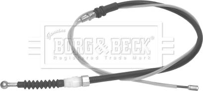 Borg & Beck BKB2924 - Тросик, cтояночный тормоз avtokuzovplus.com.ua