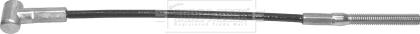 Borg & Beck BKB2925 - Трос, гальмівна система autocars.com.ua