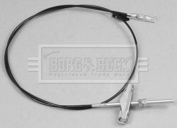 Borg & Beck BKB2928 - Тросик, cтояночный тормоз avtokuzovplus.com.ua