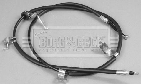 Borg & Beck BKB2932 - Тросик, cтояночный тормоз autodnr.net