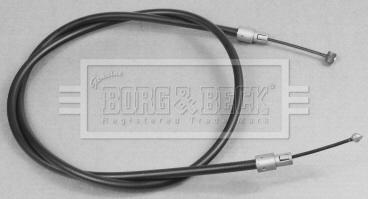 Borg & Beck BKB2945 - Тросик, cтояночный тормоз avtokuzovplus.com.ua