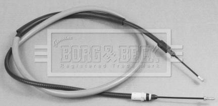 Borg & Beck BKB2950 - Тросик, cтояночный тормоз avtokuzovplus.com.ua