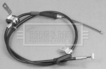 Borg & Beck BKB2960 - Трос, гальмівна система autocars.com.ua