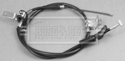 Borg & Beck BKB2961 - Трос, гальмівна система autocars.com.ua