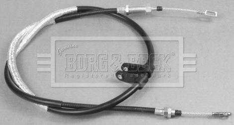 Borg & Beck BKB2974 - Тросик, cтояночный тормоз autodnr.net