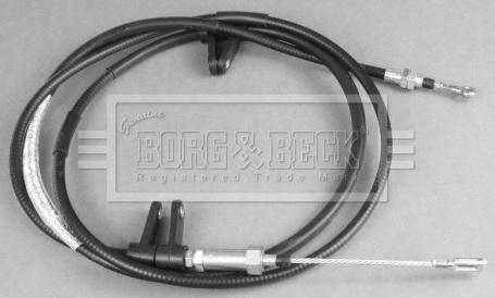 Borg & Beck BKB2976 - Тросик, cтояночный тормоз autodnr.net