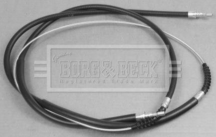 Borg & Beck BKB2980 - Тросик, cтояночный тормоз avtokuzovplus.com.ua