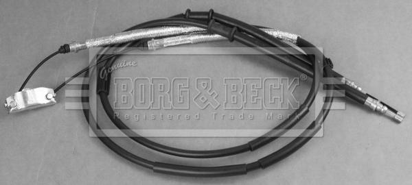 Borg & Beck BKB2981 - Трос, гальмівна система autocars.com.ua