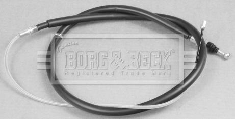 Borg & Beck BKB2984 - Тросик, cтояночный тормоз avtokuzovplus.com.ua
