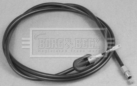 Borg & Beck BKB3006 - Тросик, cтояночный тормоз autodnr.net