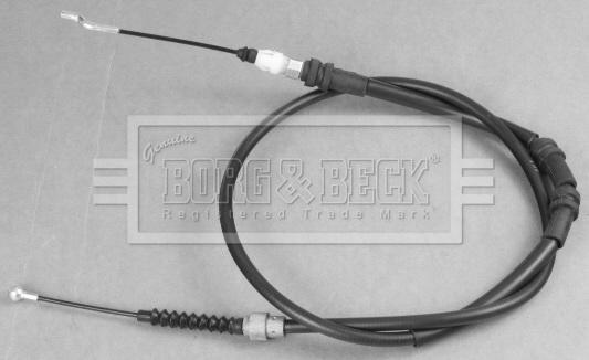 Borg & Beck BKB3017 - Тросик, cтояночный тормоз autodnr.net