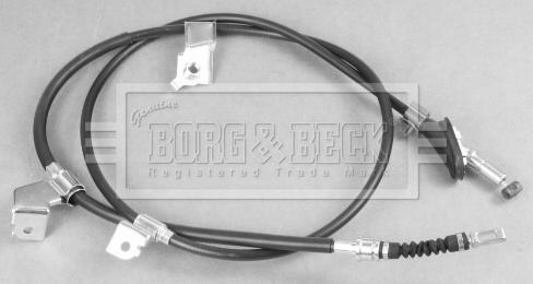 Borg & Beck BKB3038 - Тросик, cтояночный тормоз avtokuzovplus.com.ua