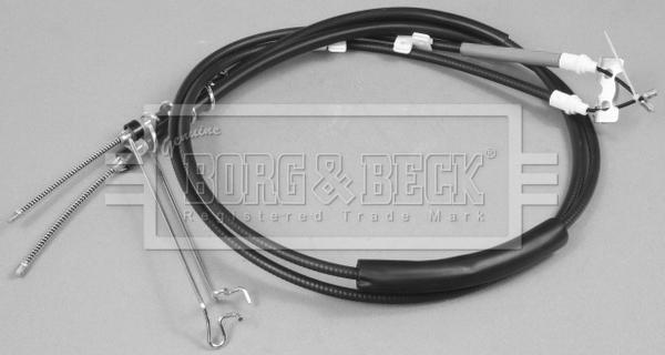 Borg & Beck BKB3043 - Тросик, cтояночный тормоз avtokuzovplus.com.ua