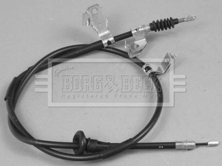 Borg & Beck BKB3061 - Тросик, cтояночный тормоз autodnr.net