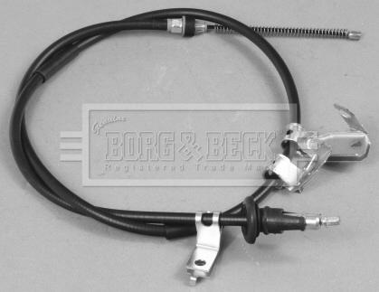 Borg & Beck BKB3063 - Трос, гальмівна система autocars.com.ua