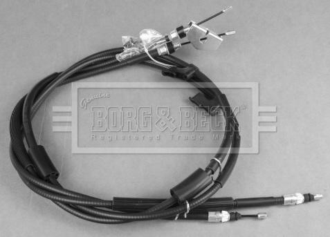 Borg & Beck BKB3068 - Трос, гальмівна система autocars.com.ua