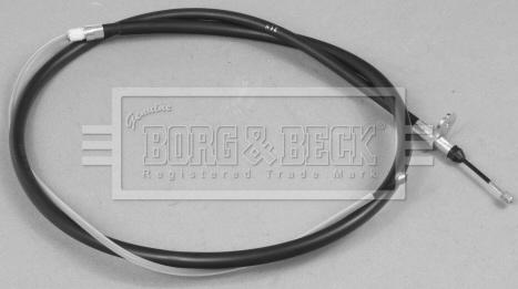 Borg & Beck BKB3073 - Трос, гальмівна система autocars.com.ua