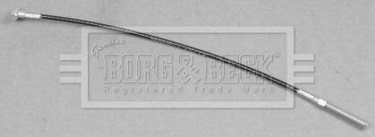 Borg & Beck BKB3082 - Тросик, cтояночный тормоз avtokuzovplus.com.ua