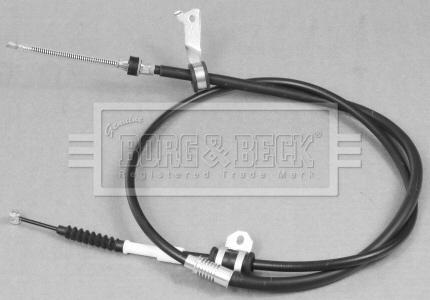 Borg & Beck BKB3083 - Трос, гальмівна система autocars.com.ua