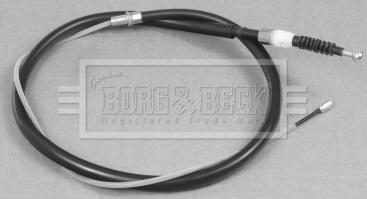 Borg & Beck BKB3087 - Тросик, cтояночный тормоз avtokuzovplus.com.ua