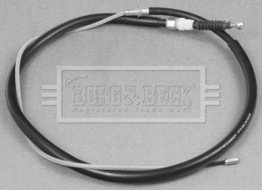 Borg & Beck BKB3088 - Тросик, cтояночный тормоз autodnr.net