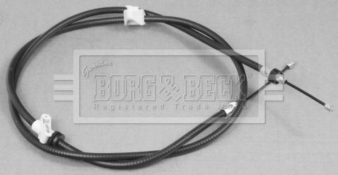 Borg & Beck BKB3094 - Трос, гальмівна система autocars.com.ua