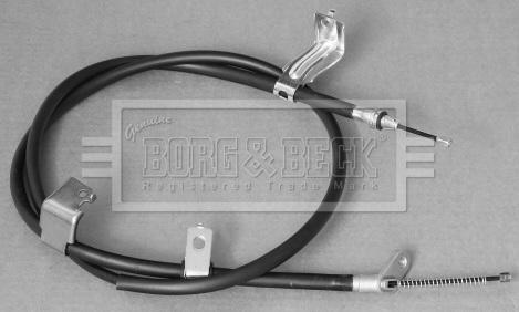 Borg & Beck BKB3096 - Тросик, cтояночный тормоз avtokuzovplus.com.ua