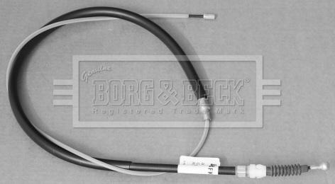 Borg & Beck BKB3100 - Тросик, cтояночный тормоз autodnr.net