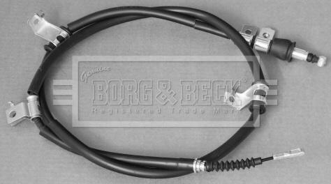 Borg & Beck BKB3105 - Трос, гальмівна система autocars.com.ua