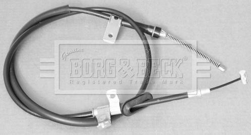 Borg & Beck BKB3115 - Тросик, cтояночный тормоз avtokuzovplus.com.ua