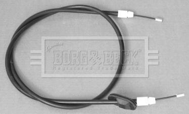 Borg & Beck BKB3118 - Тросик, cтояночный тормоз avtokuzovplus.com.ua