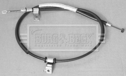 Borg & Beck BKB3128 - Трос, гальмівна система autocars.com.ua