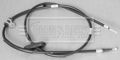 Borg & Beck BKB3139 - Тросик, cтояночный тормоз autodnr.net
