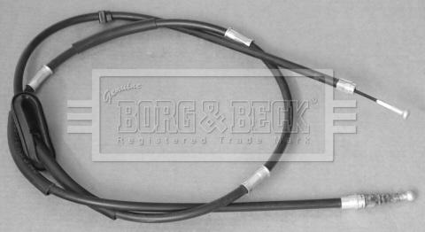 Borg & Beck BKB3140 - Трос, гальмівна система autocars.com.ua