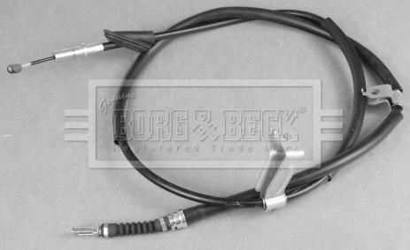 Borg & Beck BKB3142 - Трос, гальмівна система autocars.com.ua