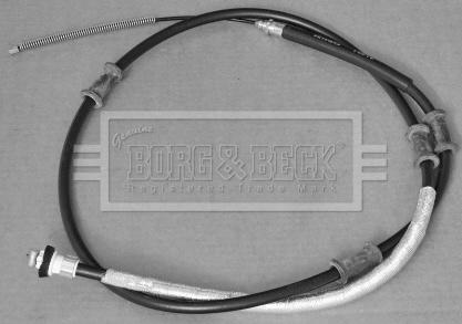 Borg & Beck BKB3154 - Трос, гальмівна система autocars.com.ua