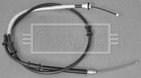 Borg & Beck BKB3155 - Тросик, cтояночный тормоз avtokuzovplus.com.ua