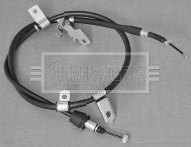 Borg & Beck BKB3158 - Трос, гальмівна система autocars.com.ua