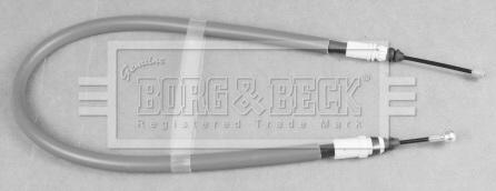 Borg & Beck BKB3162 - Тросик, cтояночный тормоз avtokuzovplus.com.ua